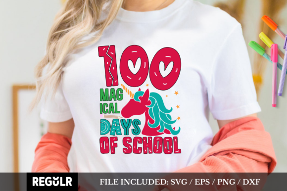 100 Magical Days of School SVG Review for Real Projects