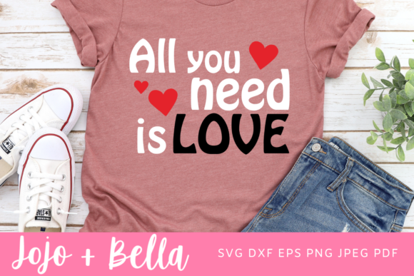 All You Need Is Love SVG for Real Projects