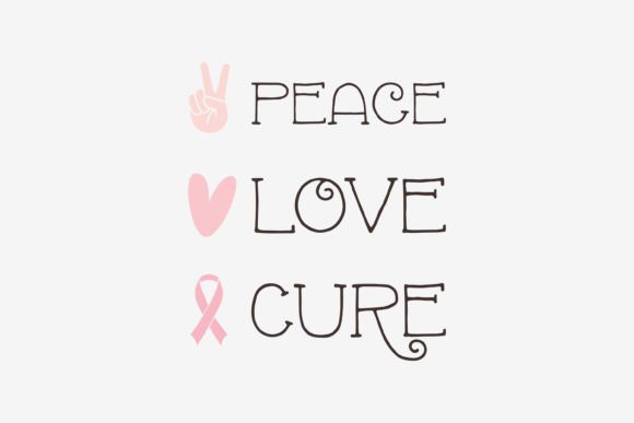 Breast Cancer SVG Quote Design Love: A Thoughtful Addition to Embroidery Projects