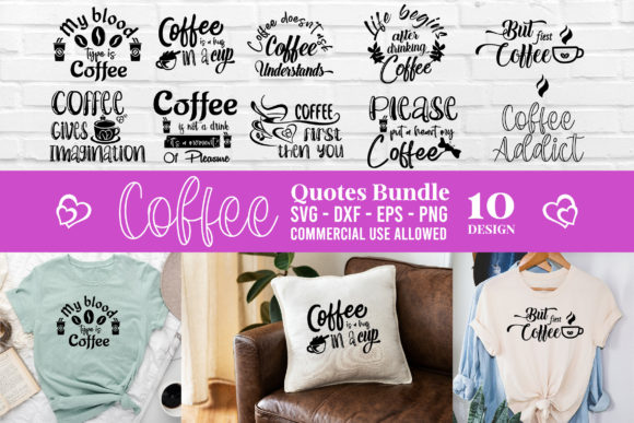 Coffee SVG Quotes Bundle Review for Real Embroidery Projects