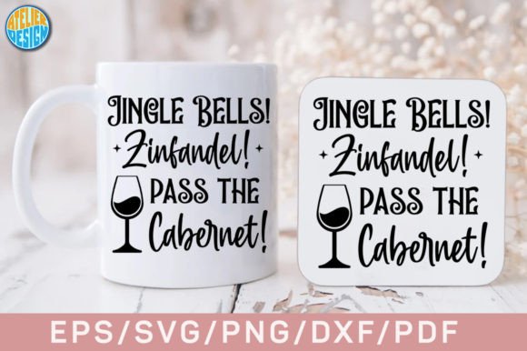 Jingle Bells Zinfandel Pass the Cabernet Embroidery Design Review