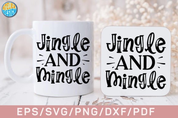 Jingle Mingle Coaster SVG: A Designer’s Perspective