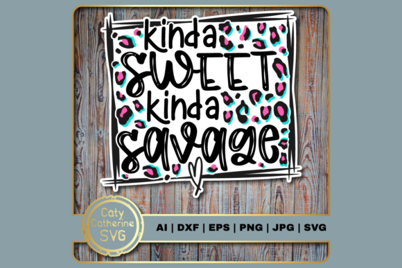 Kinda Sweet Kinda Savage Leopard Print: A Bold Embroidery Design Review
