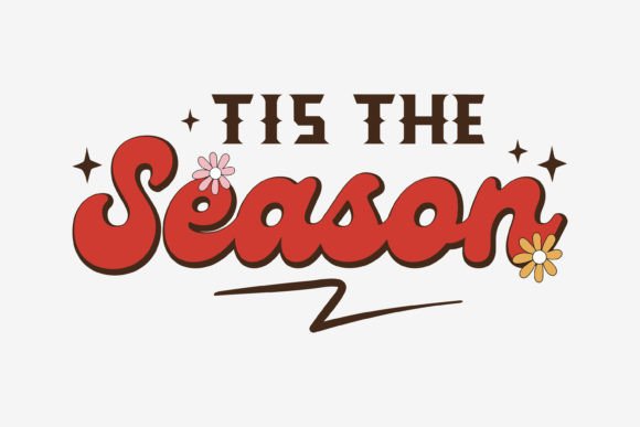 Retro Christmas Svg Quote Tis the Season Review for Real Projects