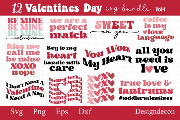 Retro Valentine’s Day Quote Bundle SVG Review for Real Projects