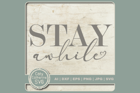 Stay Awhile Home Welcome Mat Quote Review