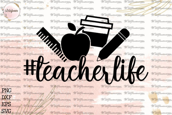Teacher Life SVG Cut File Review for Real Embroidery Projects