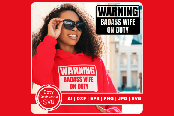 Warning Wife on Duty Funny Quote Embroidery Design Review